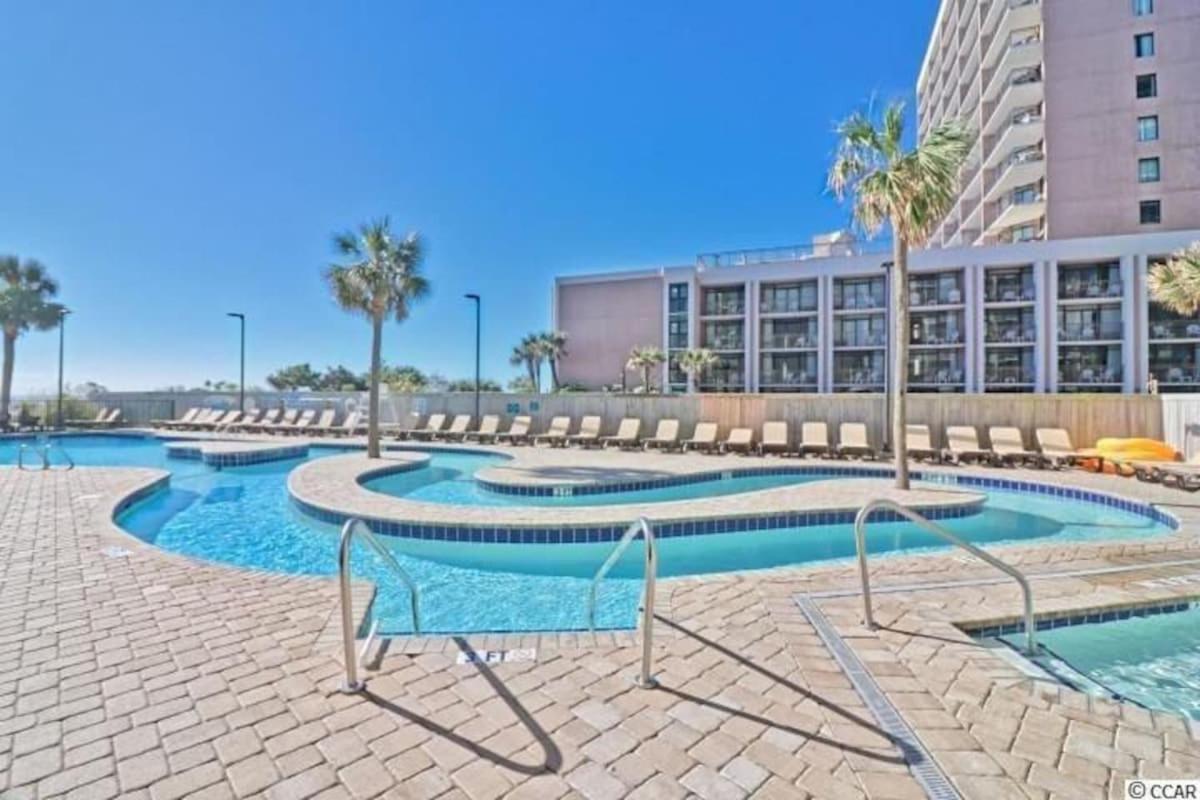 *Oceanfront Sun & Fun*Queen Beds*Pools*Hot Tubs*More*B118 Миртл-Бич Экстерьер фото